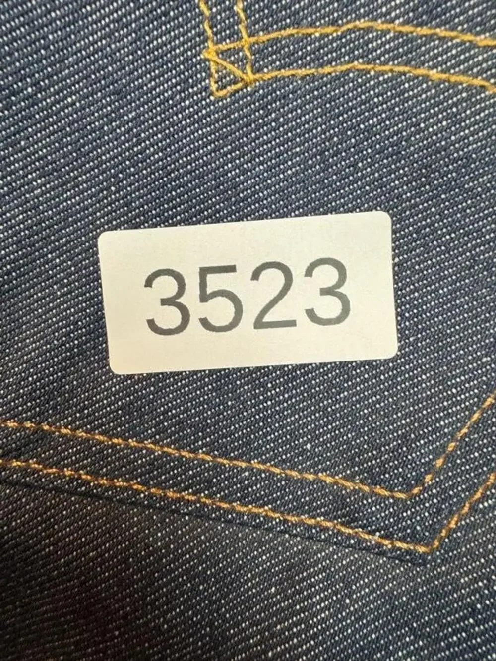 Levi's 501 Original Jeans Mens 36x36 Blue Raw Denim Shrink-To-Fit Button Fly
